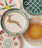 La DoubleJ Sunrays porcelain plate