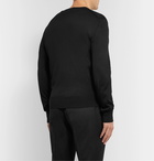 TOM FORD - Slim-Fit Silk Sweater - Black