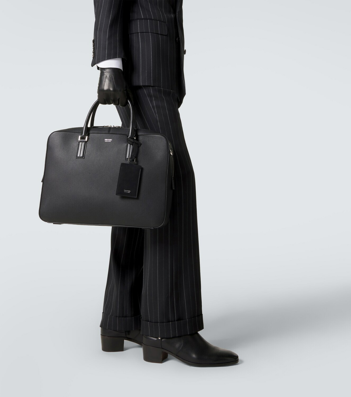 Tom Ford Elliot leather briefcase