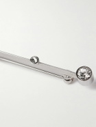 SAINT LAURENT - Silver-Tone Rhinestone Brooch