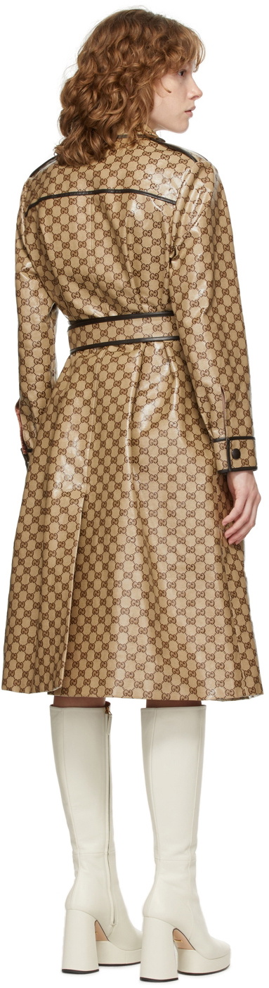 Trench coat Gucci Beige size 44 IT in Cotton - 33067520