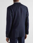 Boglioli - Unstructured Wool-Hopsack Suit Jacket - Blue
