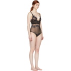 La Perla Black Lapis Lace Bodysuit
