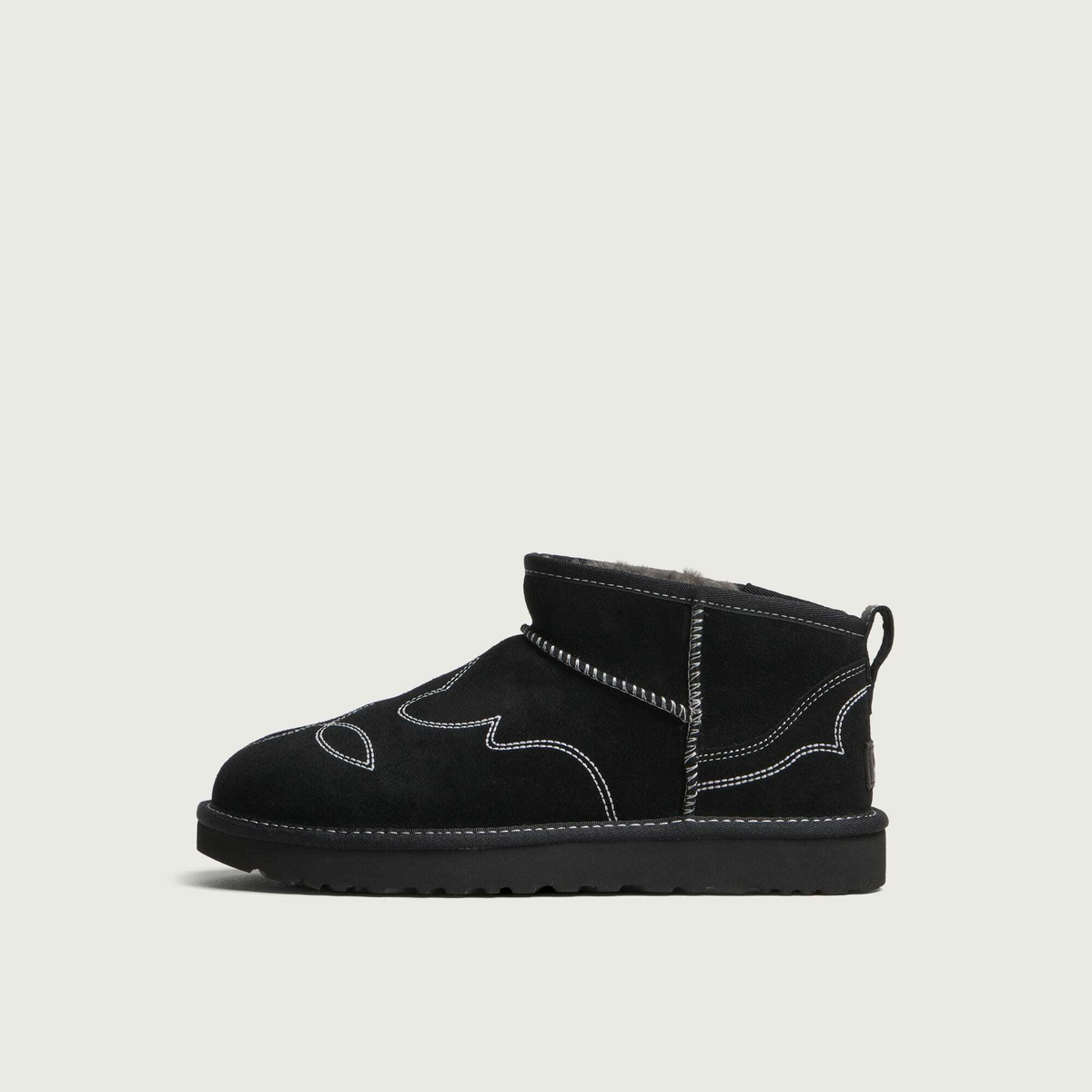 UGG Women's Classic Ultra Mini Western Boot in Black