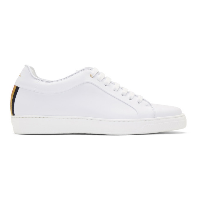 Photo: Paul Smith White Nastro Zero Sneakers