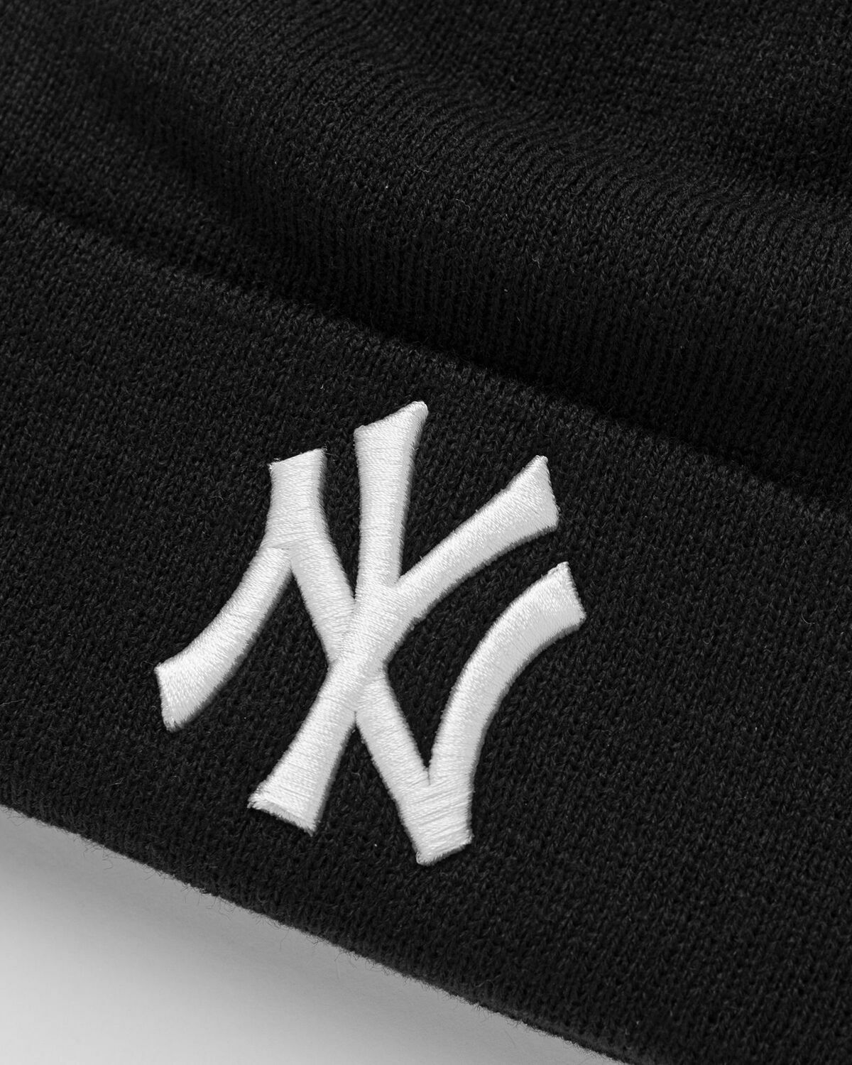 New Era Mlb Essential Cuff Beanie New York Yankees Black Beanies