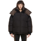 Fendi Reversible Black Down Forever Fendi Puffer Jacket