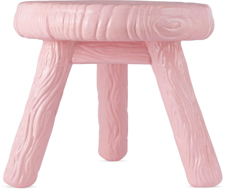 Photo: Seletti Pink Studio Job Edition Milk Stool