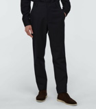 Loro Piana - Cotton and wool chino pants