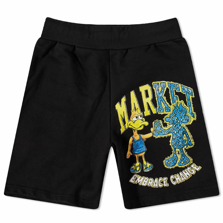 Photo: Market Dark & Light Duck Sweat Short