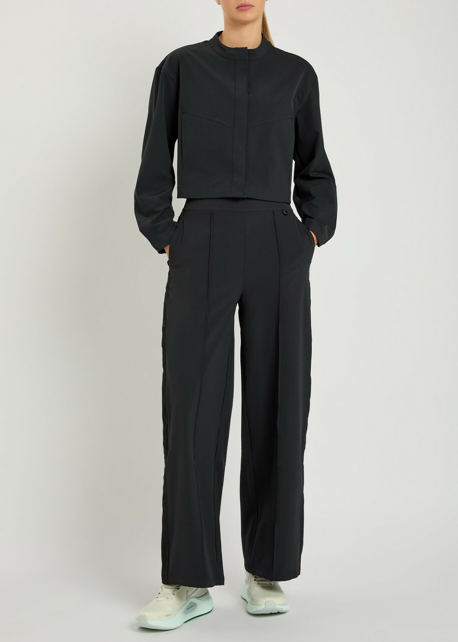 Nike 24.7 Perfectstretch Dri-fit Cropped Jacket Black