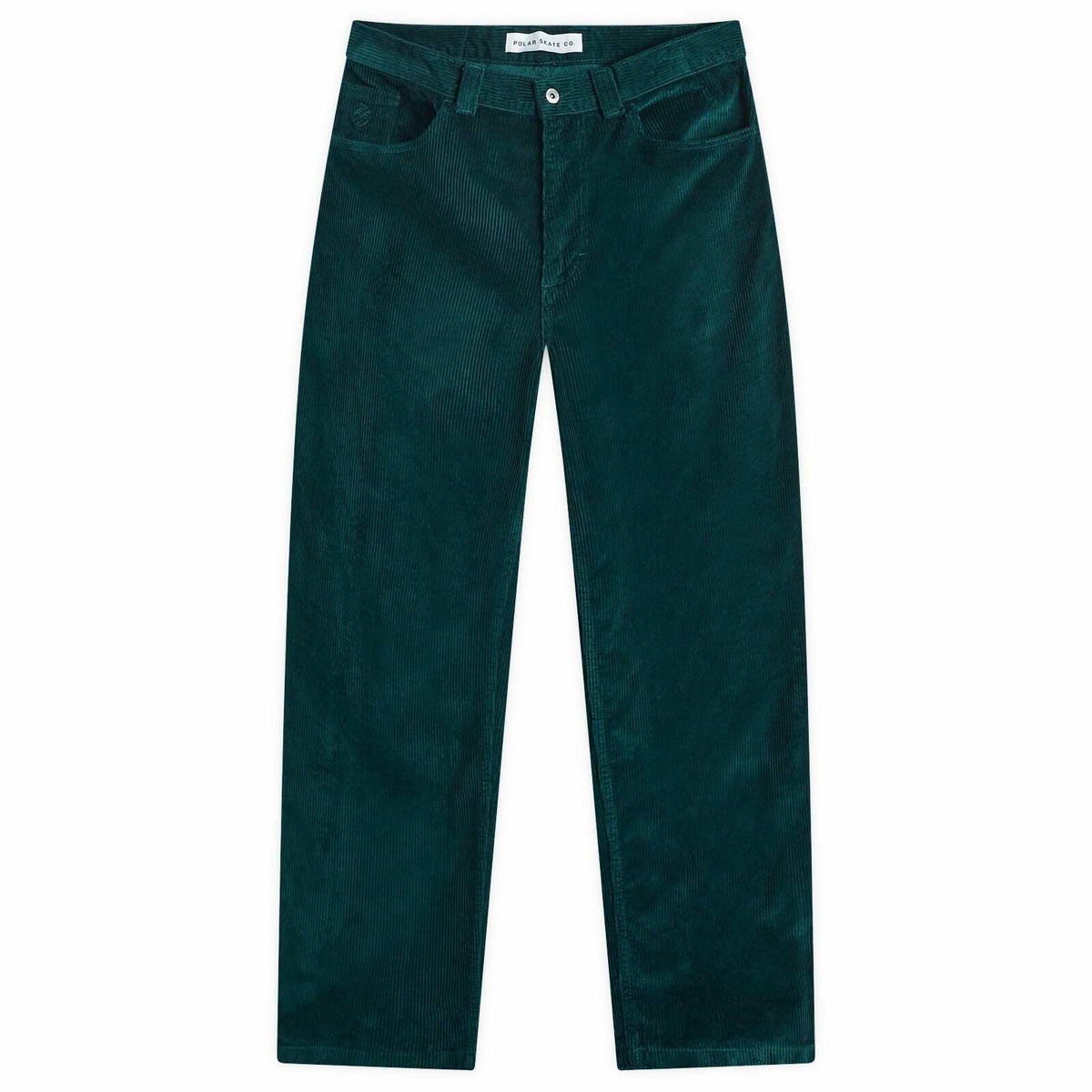 Polar Skate Co. Men's Cord Big Boy Pants in Dark Emerald