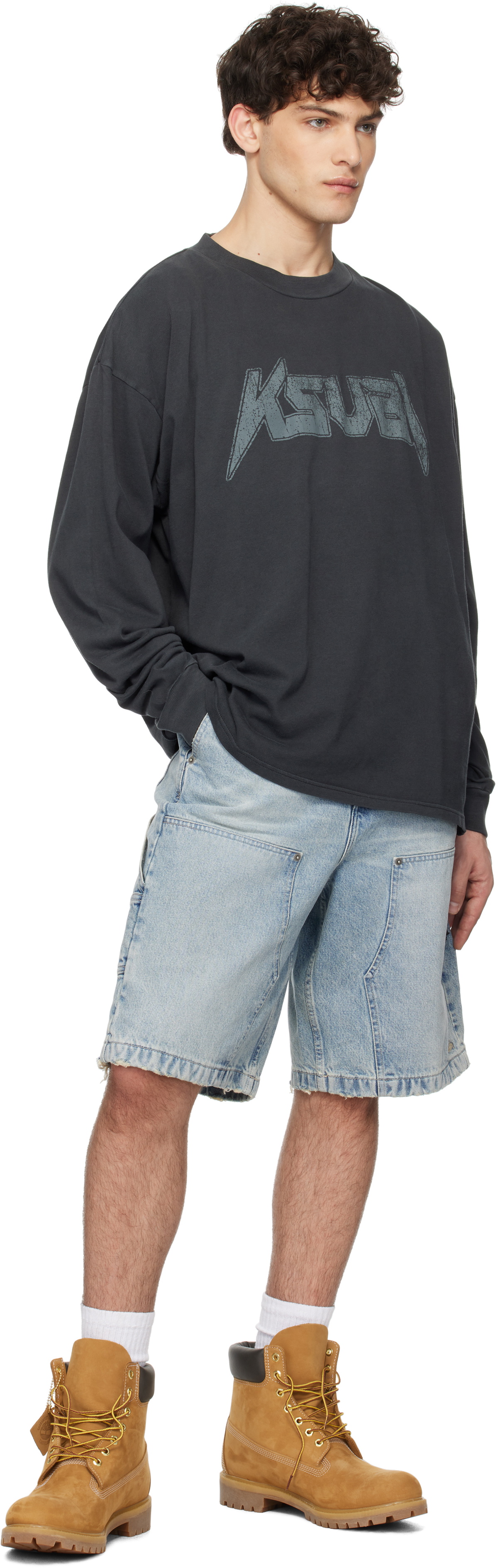 【関税込み】Ksubi ブラック Electric Ekcess Tシャツ Ksubi Black Electric Ekcess T-shirt Ksubi