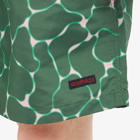 Gramicci Men's Shell Packable Short in Ripple Green