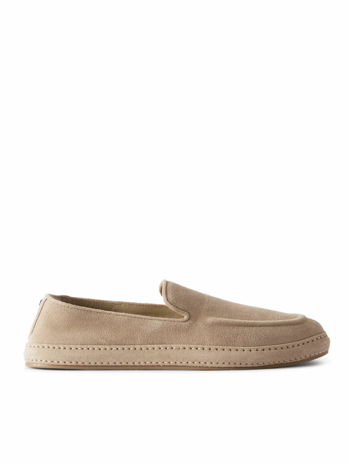 Canali - Suede Loafers - Neutrals