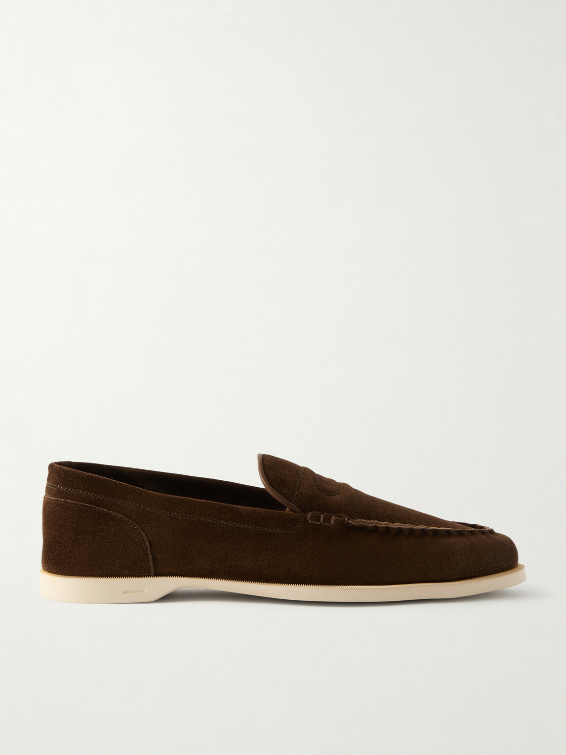 John Lobb - Pace Suede Loafers - Brown