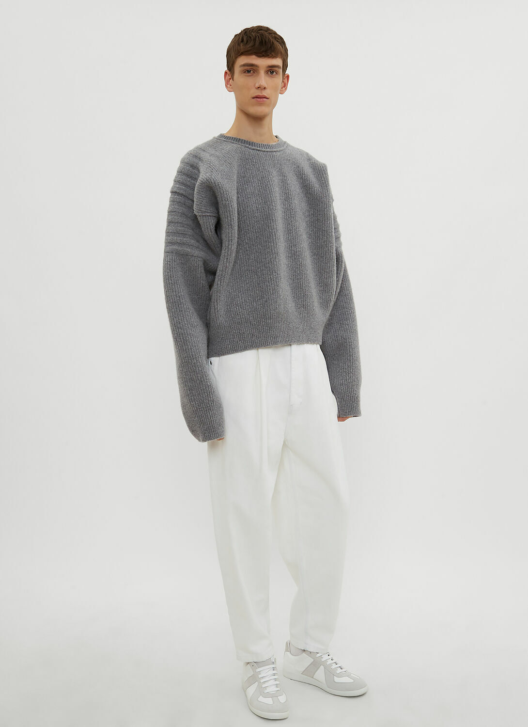 Hed Mayner Pleated Jeans