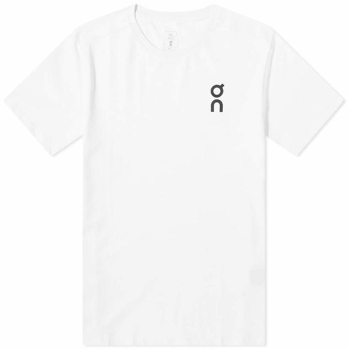 Photo: ON Men's Running Graphic-Tee in White/Black