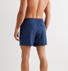 Ermenegildo Zegna - Slim-Fit Mid-Length Swim Shorts - Blue