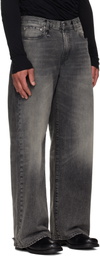 R13 Gray D'Arcy Loose Jeans