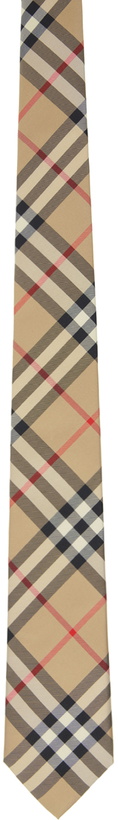 Photo: Burberry Beige Vintage Check Tie