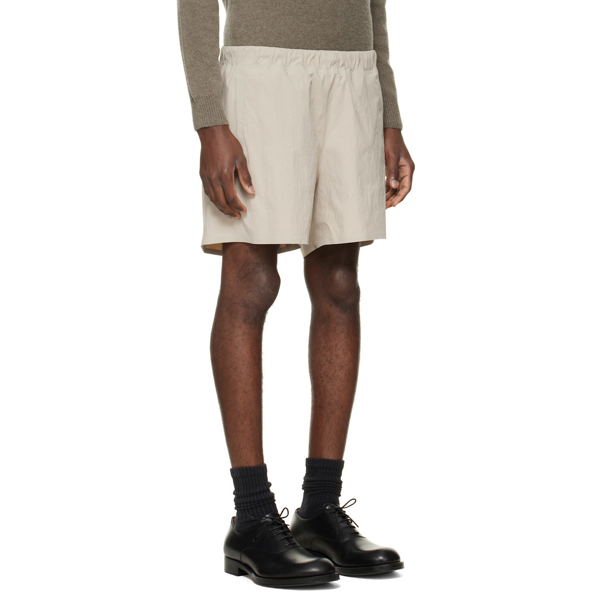Veilance Beige Argand Shorts
