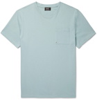 A.P.C. - Cotton-Jersey T-Shirt - Light blue