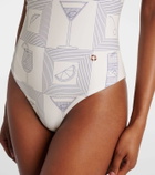Loro Piana Aperitivo printed swimsuit