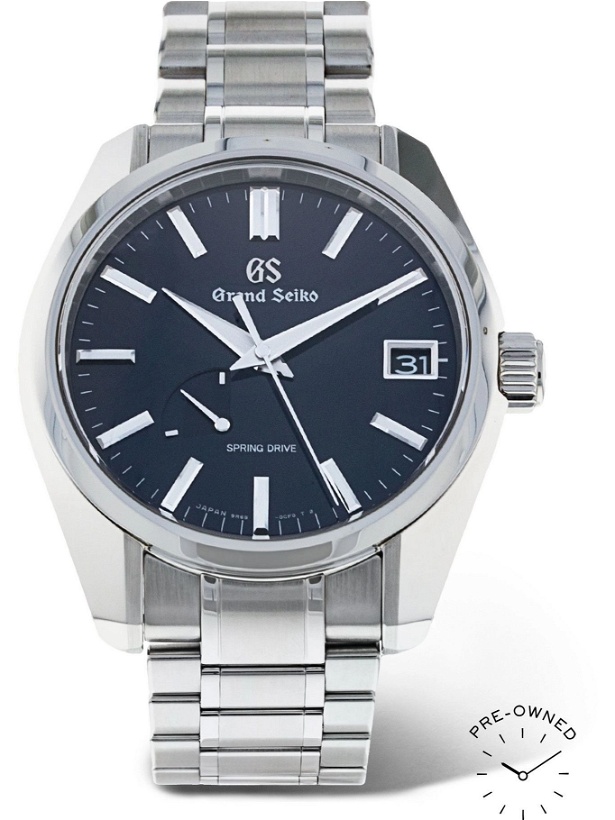 Photo: Grand Seiko - Pre-Owned 2020 Heritage Automatic 40mm Stainless Steel Watch, Ref. No. SBGA375