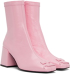 Courrèges Pink Heritage Boots