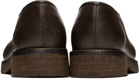 Lemaire Brown Piped Slippers