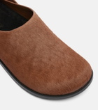 A.Emery Louis calf hair clogs