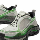 Balenciaga Men's Triple S 2 Light Mesh Sneaker in Grey/Green Mix