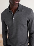 Zegna - Cotton Polo Shirt - Gray