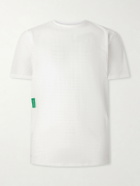 DISTRICT VISION - Performance Lab Textured Stretch-Jersey T-Shirt - White
