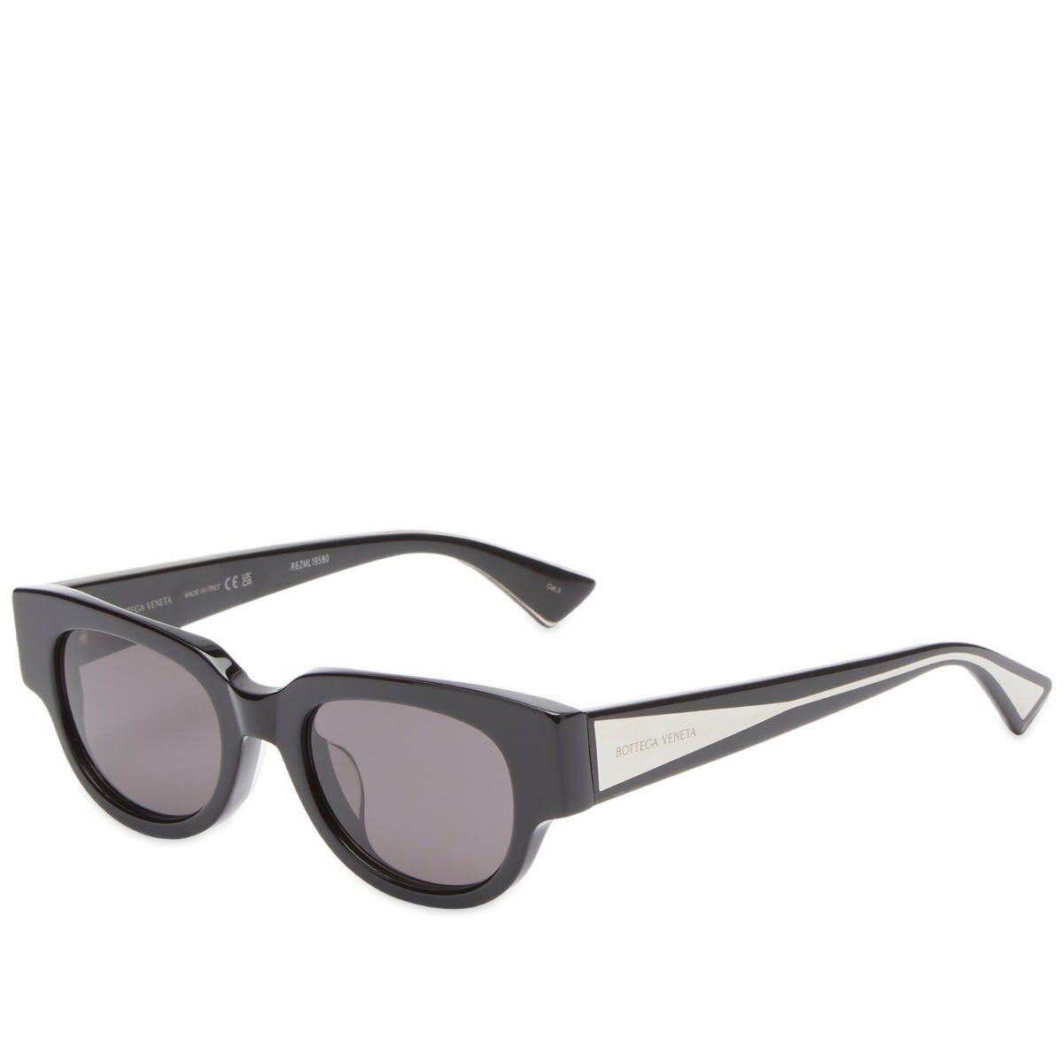 Bottega Veneta Eyewear Women's Triangle Sunglasses in Black