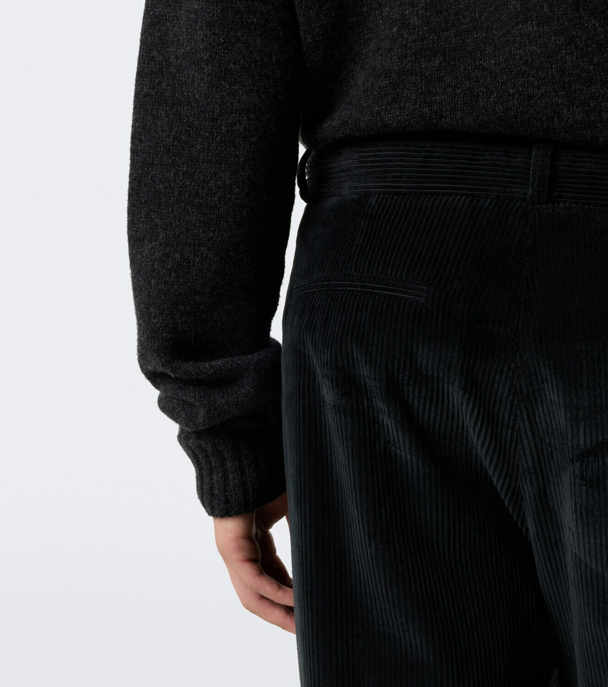 The Row Tavoli cotton corduroy straight pants