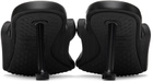 Balenciaga Black Micro Foam Heeled Sandals