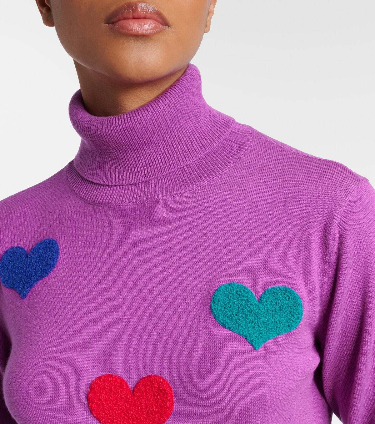 Goldbergh Bacio appliqués turtleneck sweater