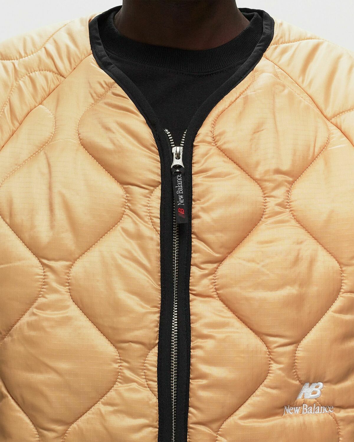 New Balance Quilted Jacket Brown Windbreaker