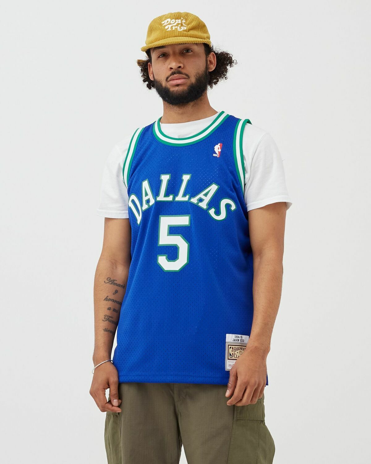 Mitchell & Ness NBA Swingman Jersey Dallas Mavericks Road 1994-95 Jason Kidd #5 Multi-color Men