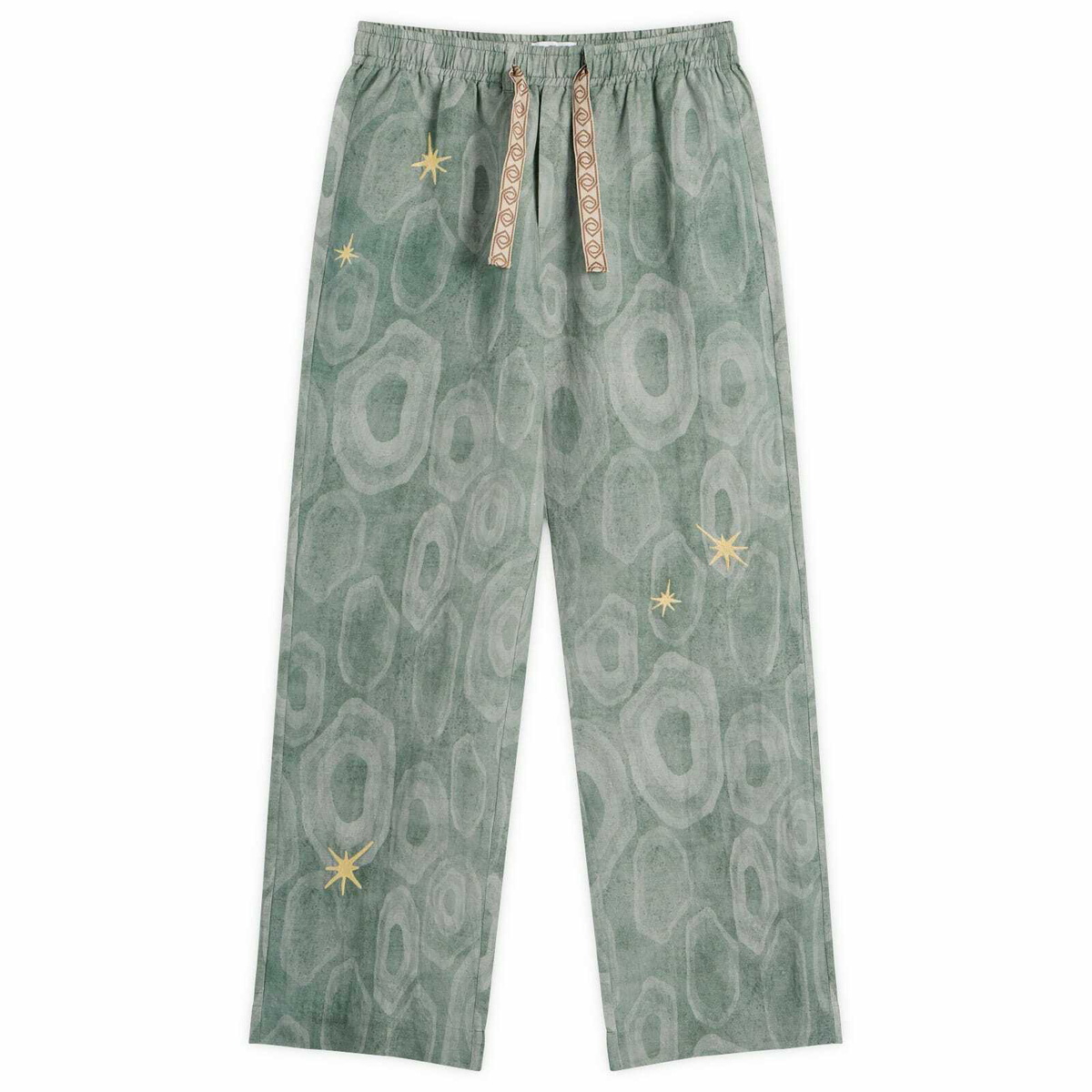 ACMH by Magic Castles Men's x Khruangbin Slack Pant in Forest Green