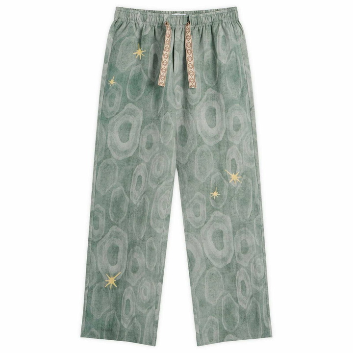Photo: ACMH by Magic Castles Men's x Khruangbin Slack Pant in Forest Green