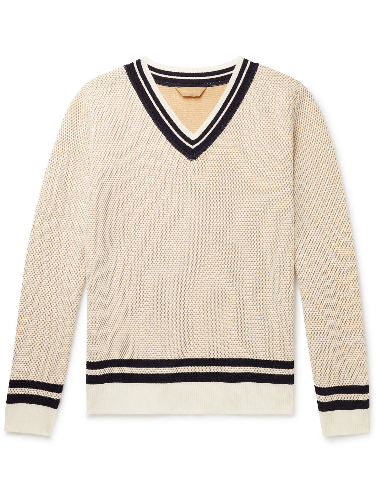 YURI YURI - Striped Serie-Knit Sweater - Neutrals YURI YURI