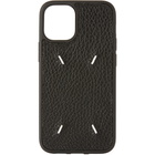 Maison Margiela Black Four Stitch iPhone 12 Mini Case