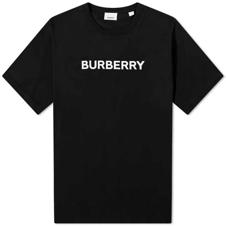 Photo: Burberry Men's Harriston Logo T-Shirt in Black