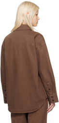 CAMILLA AND MARC Brown Lottie Shirt