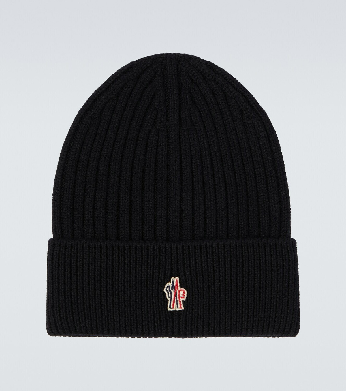 Moncler Grenoble Ribbed-knit virgin wool beanie