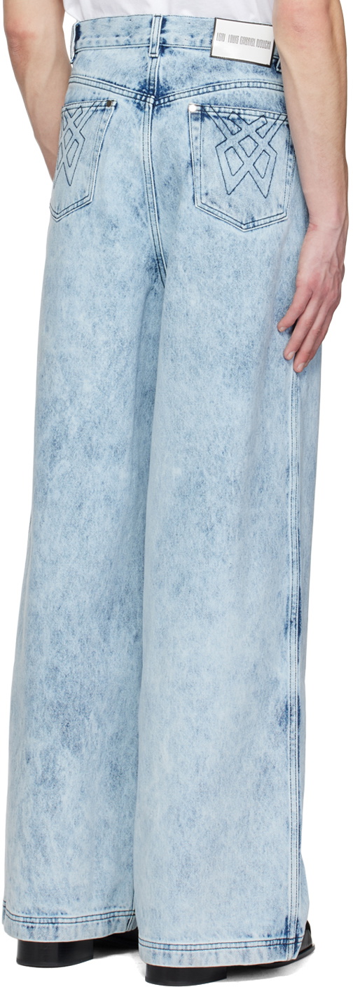 LGN Louis Gabriel Nouchi Blue Washed Jeans