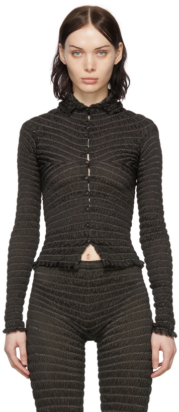 Photo: Gauntlett Cheng Black Nylon Shirt